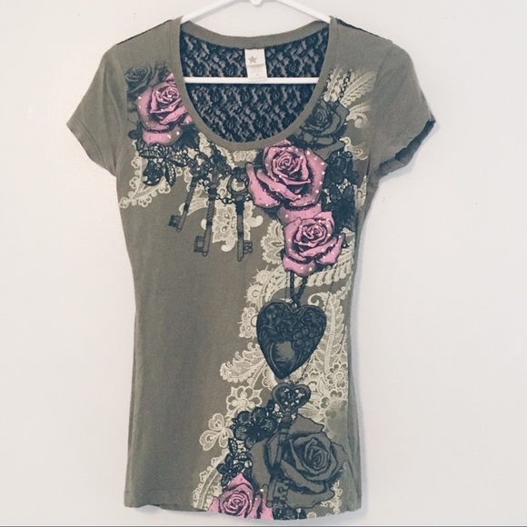 Key to my heart Tee - Picture 1 of 3